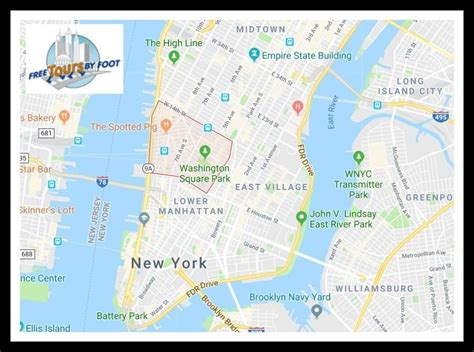 greenwich village manhattan map.